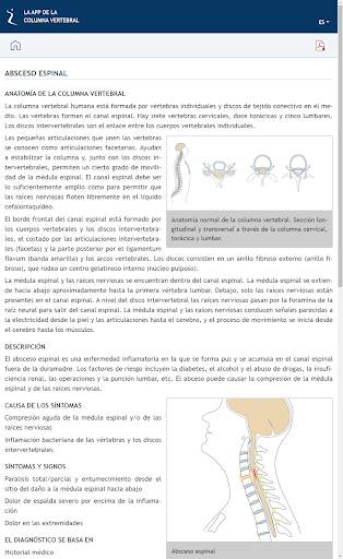 LA APP DE LA COLUMNA VERTEBRAL screenshot 8
