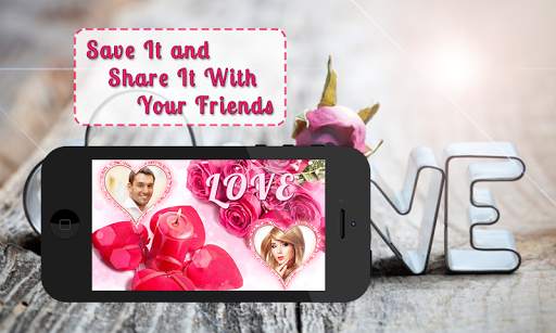 Romantic Dual Photo Frames HD screenshot 4