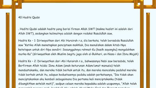 Himpunan Hadith Qudsi screenshot 5