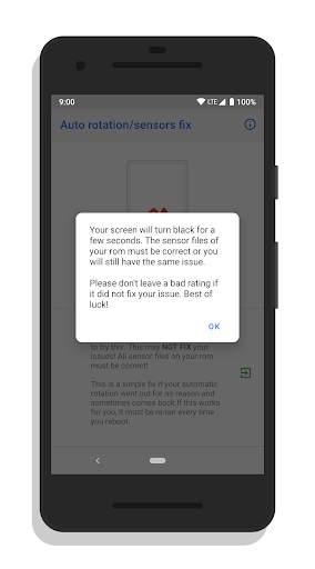 Automatic rotation/sensors fix [Root] screenshot 2