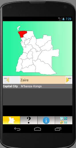 Angola Province Maps and Capitals 1 تصوير الشاشة