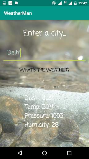 WeatherMan screenshot 2