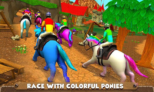 Speedy Pony : Racing Game screenshot 1