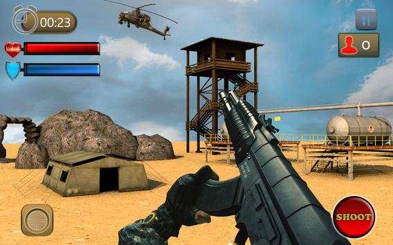 Army Sniper War Game: Invisible Desert Killer screenshot 1