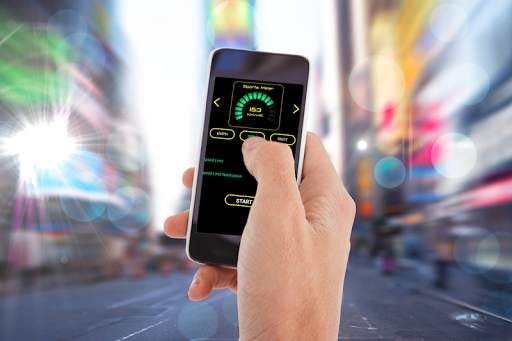 Digital analog GPS Speedometer simple-HUD Display 1 تصوير الشاشة