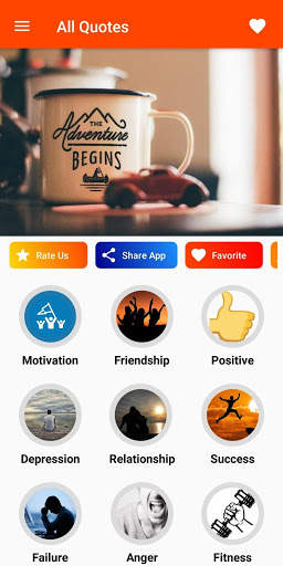 Beautiful Offline Quotes screenshot 1
