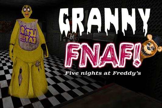 Scary Granny FNAP: The Horror Game Mod 2019 screenshot 1