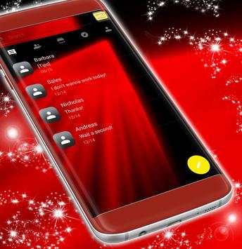 Red Blood Message Theme screenshot 3