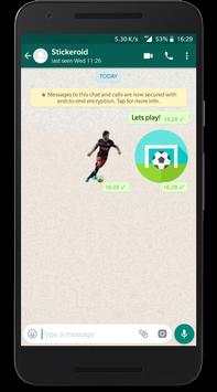 Football Stickers screenshot 1