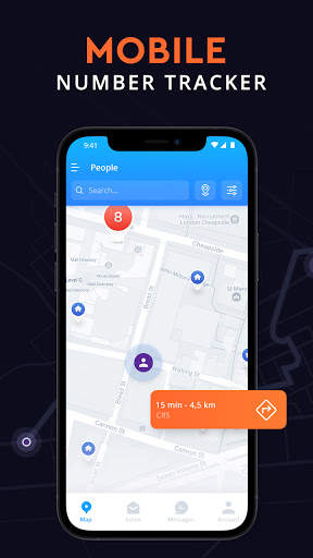 Live Mobile Location Tracker screenshot 1