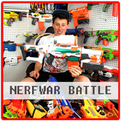 Toy Gun Nerf War Video icon