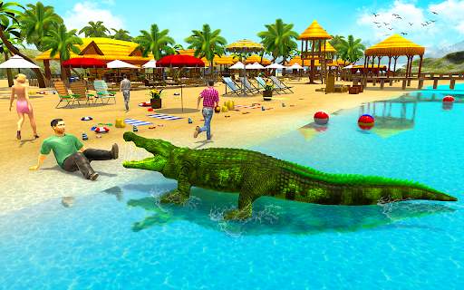 Angry Crocodile Animal Attack  screenshot 4