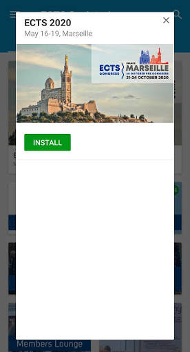 ECTS Mobile App screenshot 3