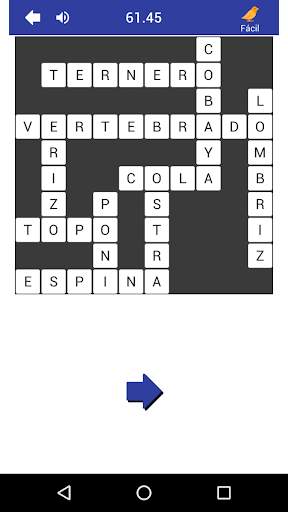Crucigrama temático screenshot 3