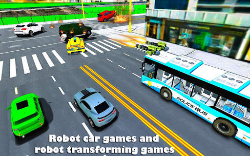 Real Bus Robot Car Battle:Transformation Game 2020 screenshot 14