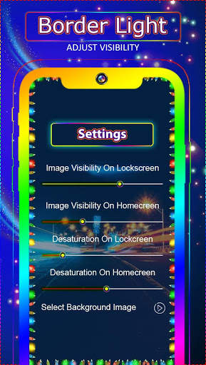 Border Light Wallpaper 2020 - Color Live Wallpaper screenshot 4