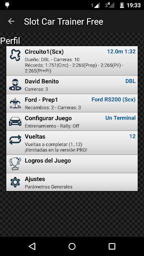 Slot Car Trainer Lite screenshot 4