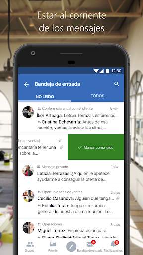 Yammer screenshot 3