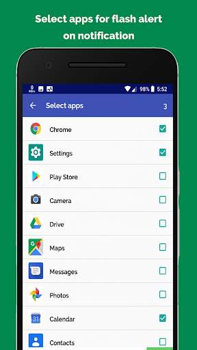 Flash Alert on Call - Flashlight blinking screenshot 4