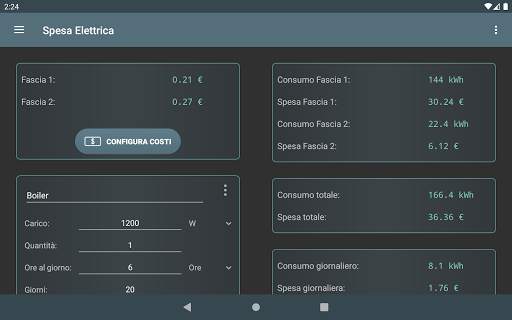 Spesa Elettrica screenshot 5