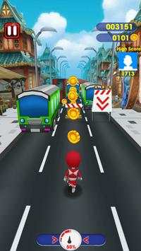 Mini Red Rangers Ultimat Bus Rush screenshot 7