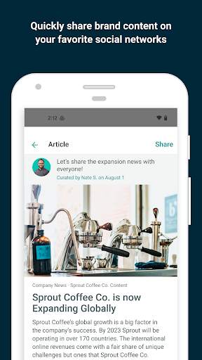 Advocacy by Sprout Social screenshot 2