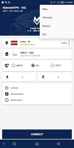 MaterialVPN sLite screenshot 6