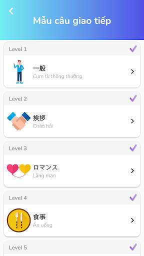 Learn Japanese Conversation, Communication screenshot 1