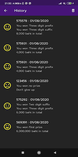 Thai Lottery Lucky Numbers [Beta] screenshot 3