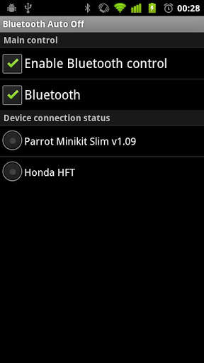 Bluetooth Auto Off 3 تصوير الشاشة