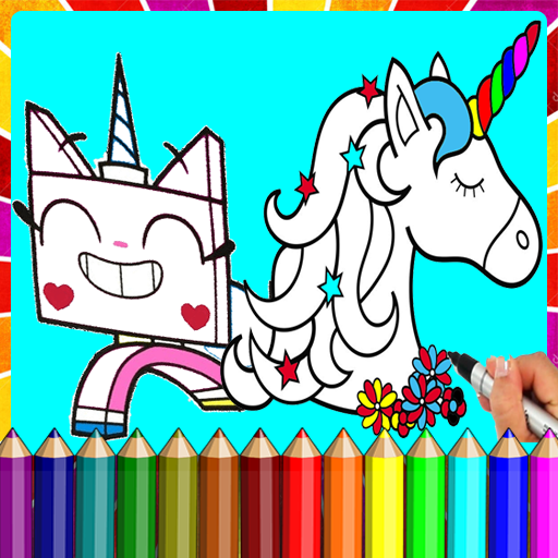 Princess Unicorn : Coloring book for children icon