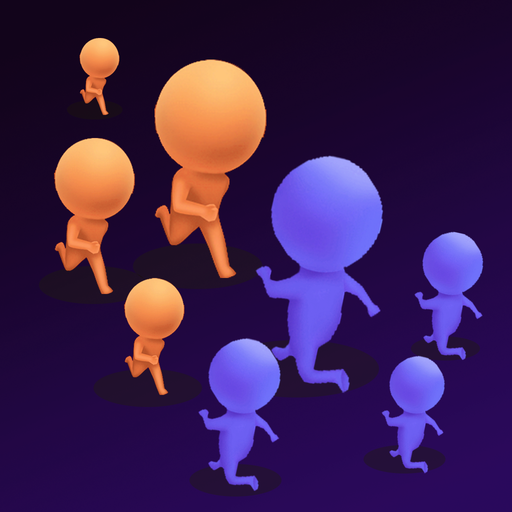 Crowd Master 3D: City Crowd Race Running Games icon
