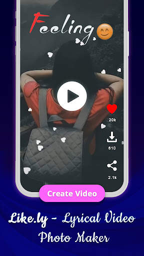 Like.Ly - Lyrical Video Status screenshot 2