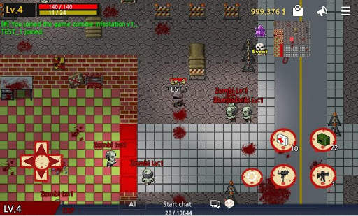 zombie infestation RPG MMO screenshot 3