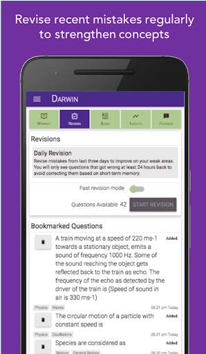 DARWIN - NEET 2021 Preparation | Free MCQs + Tests screenshot 5