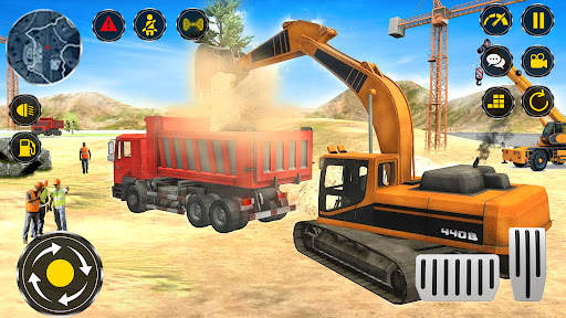 Heavy Excavator Simulator PRO screenshot 2