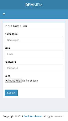 MPM DPM Universitas Trilogi screenshot 4