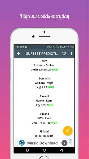 Sure 10  odds Daily. screenshot 3