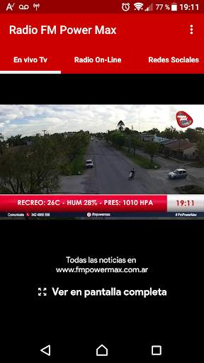 Power Max Radio - TV screenshot 1