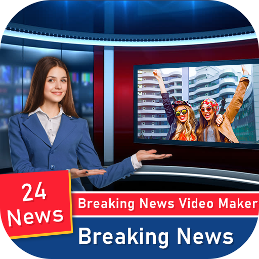 ikon Breaking News Video Maker - Video Status Maker