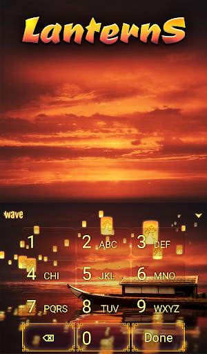 Lanterns Animated Keyboard   Live Wallpaper screenshot 5