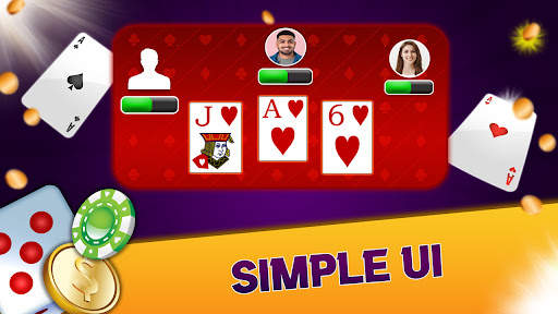 Call break offline card game screenshot 5