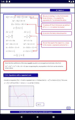 Algebra 2 Pure Math screenshot 13