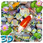 Live 3D Animated Koi Fish Keyboard Theme 10001010