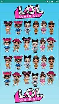 Cute Surprise Lol Dolls For WhatsApp-WAStickerApps screenshot 1