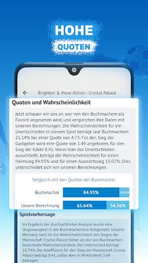 Fußballvorhersagen tipps screenshot 2