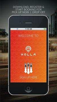 Holla Taxi screenshot 1
