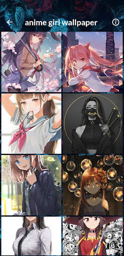 anime girl wallpaper screenshot 6