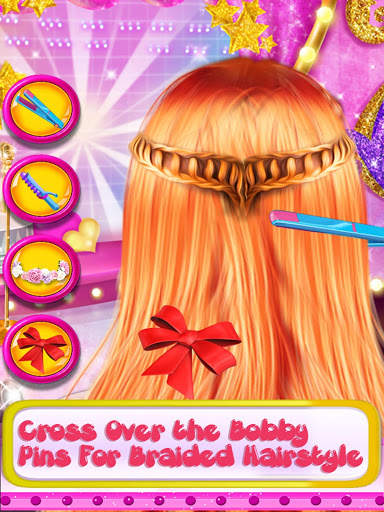 Fairy Fashion Braided Hairstyles games for girls screenshot 3