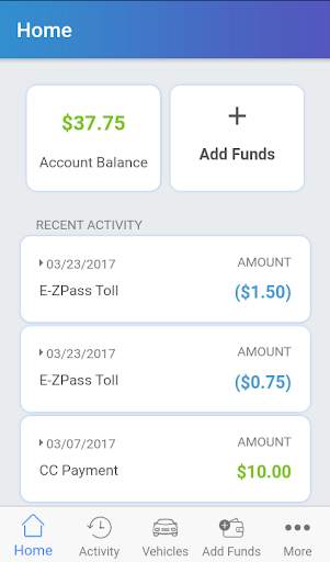 EZPass MA 1 تصوير الشاشة
